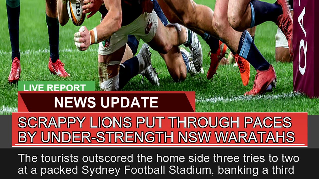 Scrappy Lions Put Through Paces by Understrength