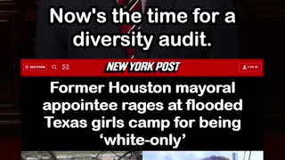 Princeton Fellow, Houston Mayoral Appointee Rages that Flooded Texas Girls Camp was ‘White-Only’