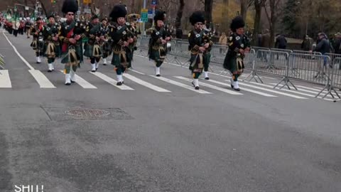 St Patricks Day Parade New York City Manhattan America USA Irish