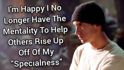 I No Longer Care To Use Being Special For Others