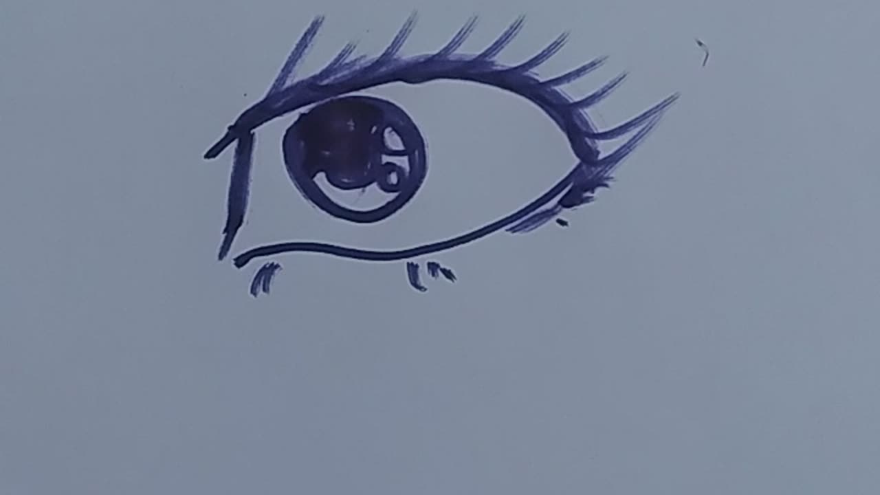 Drawing eyes