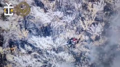 Russian Soldier Gives Middle Finger to Ukrainian Drone Before Pulling Pin