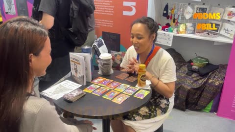 Behind The Scene MartyTengco #idols My Favorite Host and Tarot ⁨@marty.tengco @bookfestph