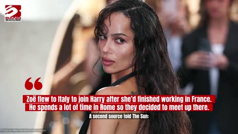 Harry Styles was spotted with Zoë Kravitz 'snogging like teenagers’