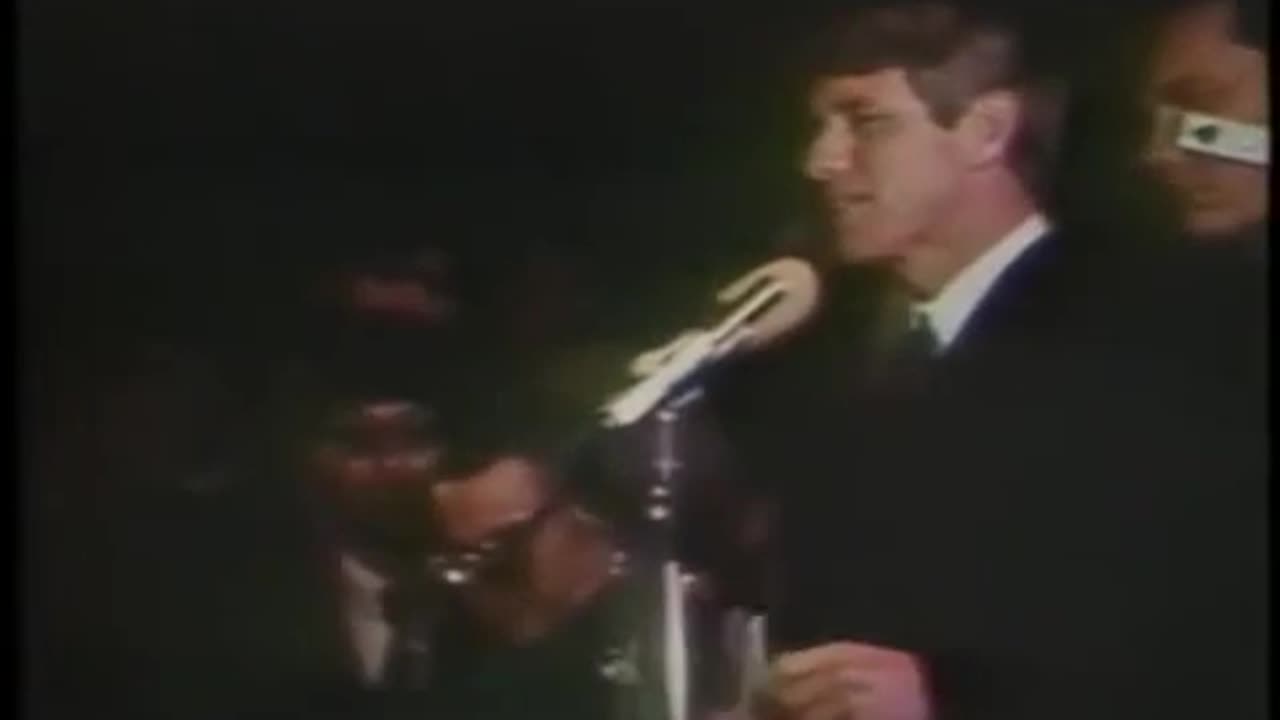 Robert Kennedy Announcing Death of Martin Luther King (April 4, 1968)