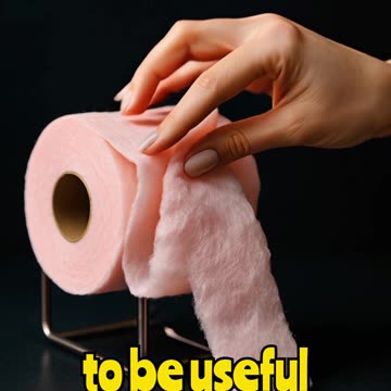 Cotton Candy Toilet Paper? #viral #clip #shorts