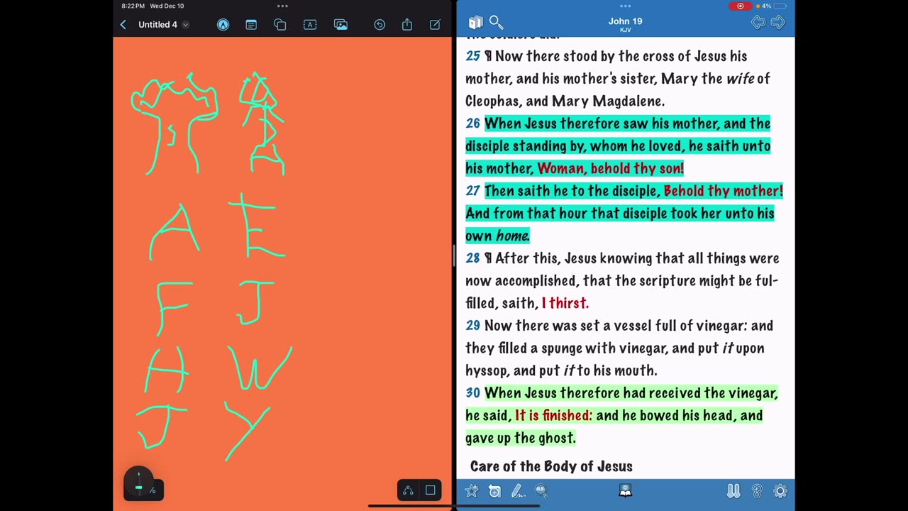 Behold your son and mother