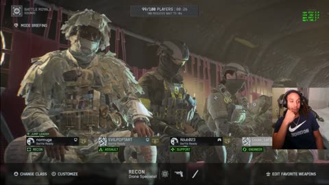 READY TO ENTER THE BATTLE FIELD.