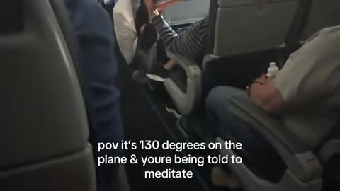 🥵 POV: Air Is Broken On Your Flight Today, It's 130° | FunFM