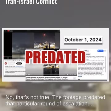Fact Check: Video Does NOT Show Strike Happening During June 2025 Iran-Israel Conflict