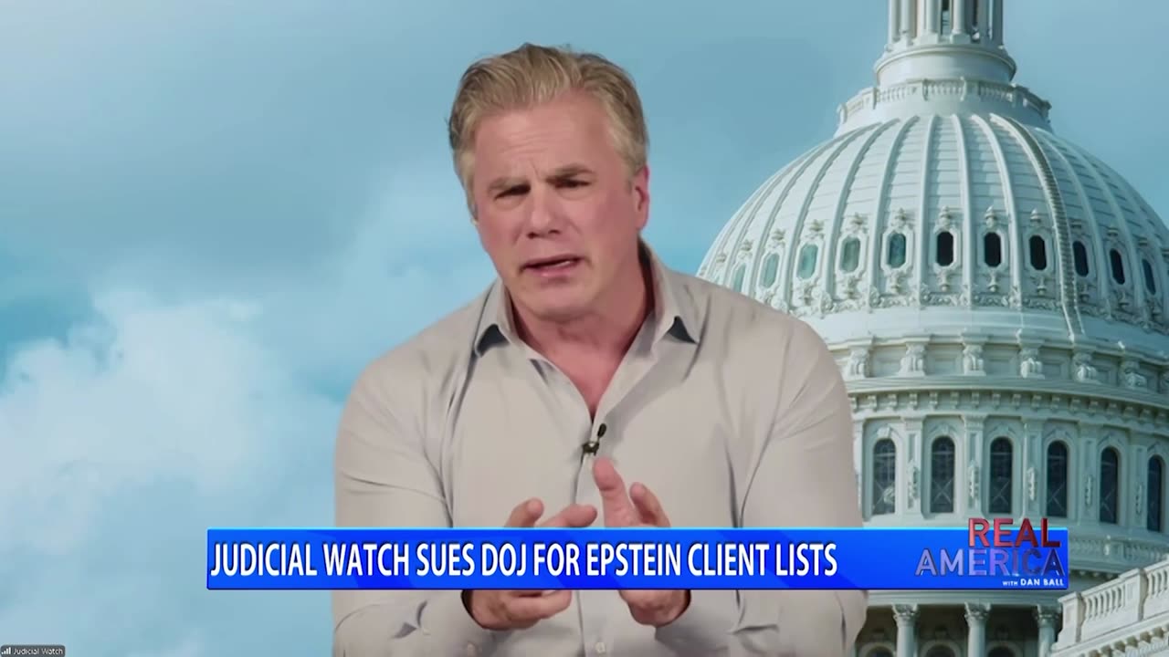 Judicial Watch Sues DOJ For Epstein Files