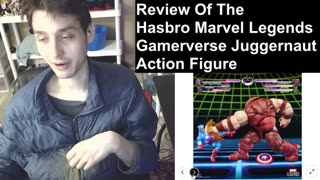 Outtake #3,169 Of The Review Of The Hasbro Marvel Legends Gamerverse Juggernaut Action Figure