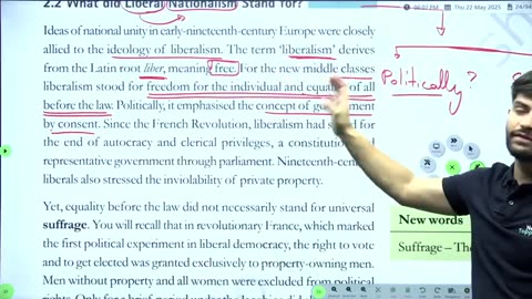 History Ch 1 Natinalism in Europe Lecture 4