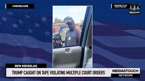 Trump CAUGHT ON TAPE Violating MULTIPLE COURT ORDERS