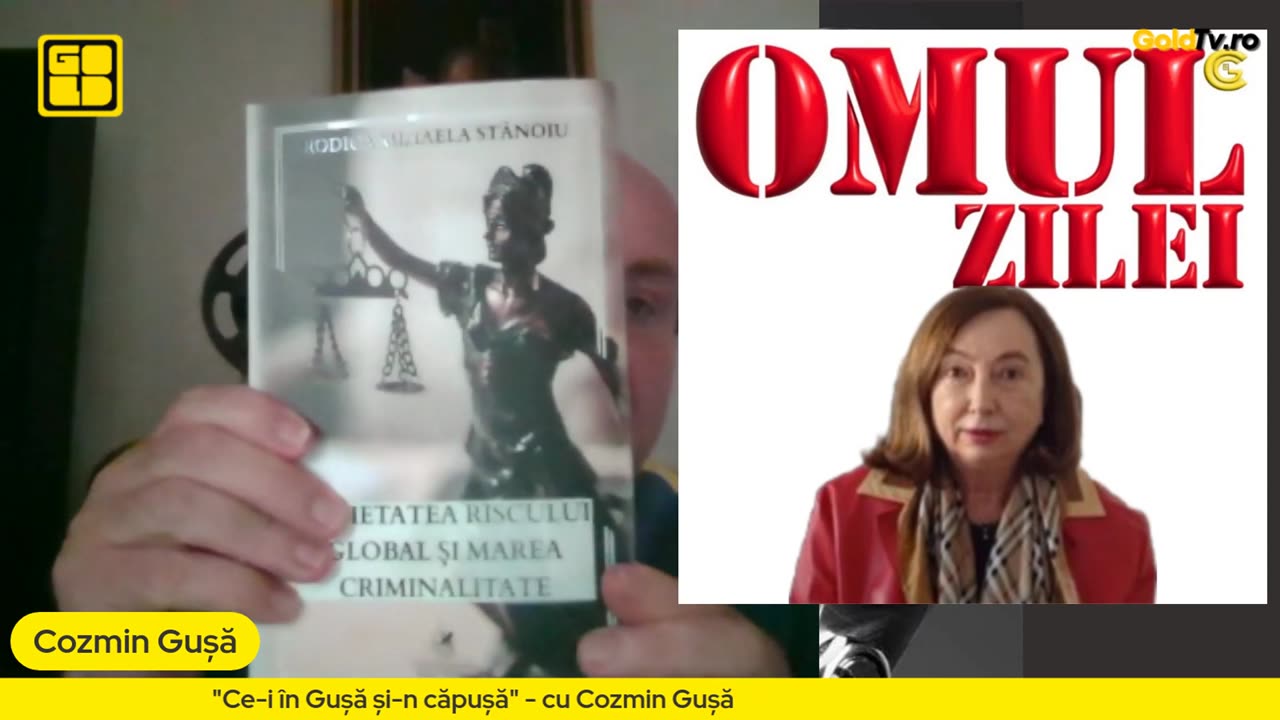 Omul zilei, Rodica Stănoiu. Societatea riscului global și marea criminalitate, o carte excepțională