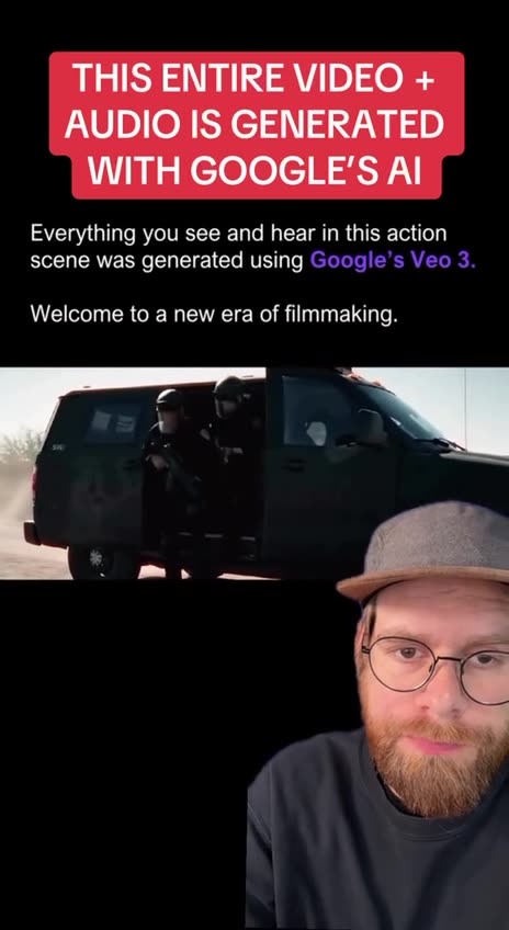 AI generated entire video