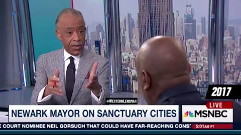 ICYMI: 2017: Newark Mayor Ras Baraka to Al Sharpton: Assisting ICE Like "Fugitive Slave Catchers"