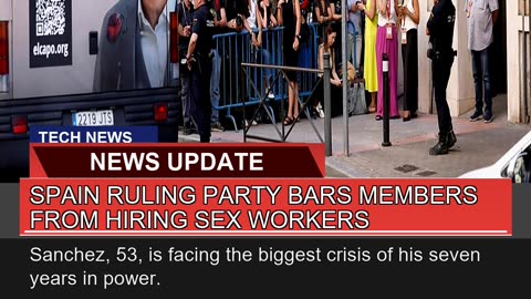 Spain Ruling Party Bars Members From Hiring Sex Wo