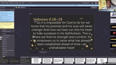 Power To Triumph || September 23, 2025 || Make Jesus Your Anchor