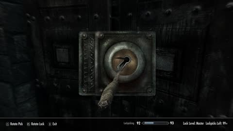 think I re-locked the door by mistake