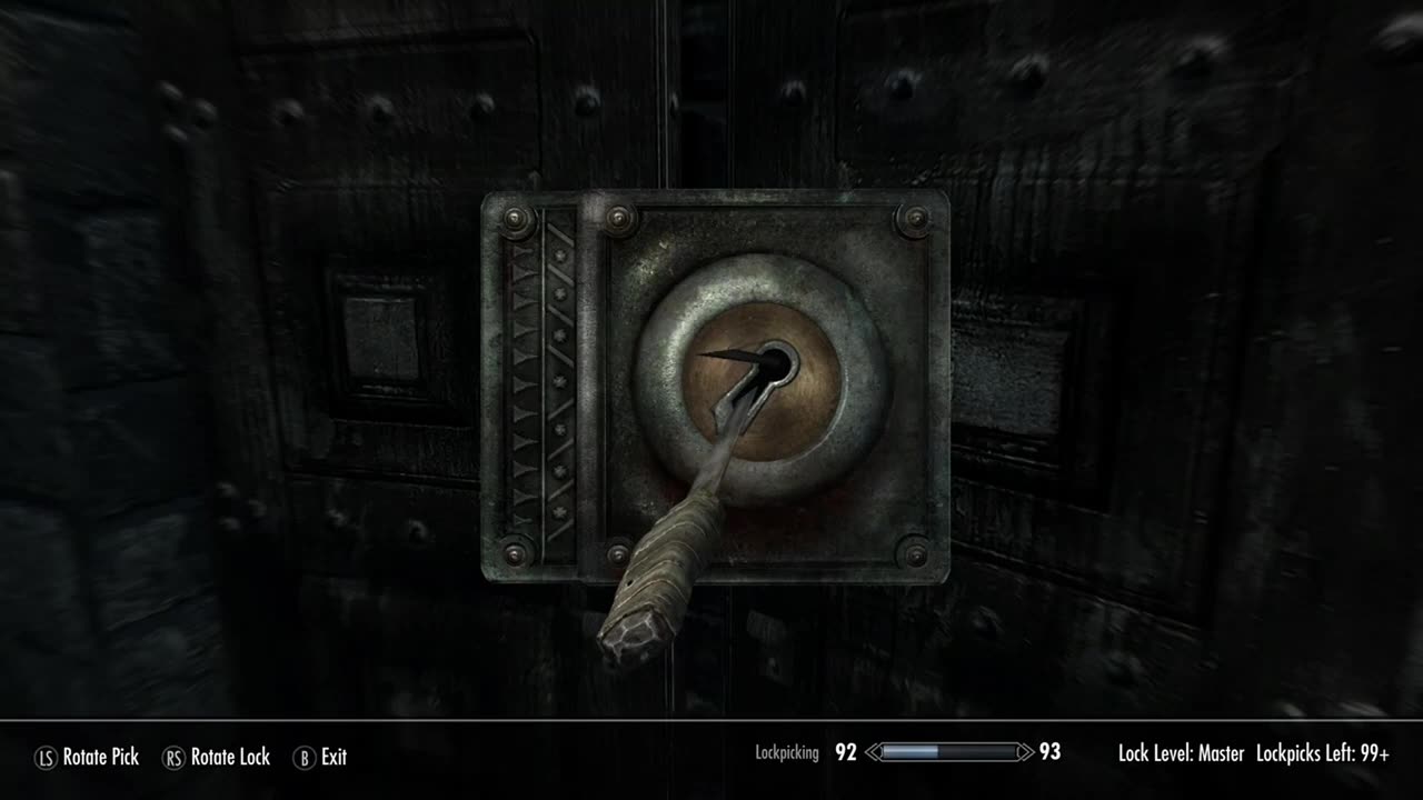 think I re-locked the door by mistake
