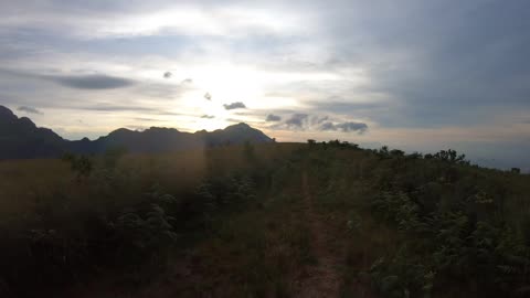 A Thuchila Sunset - Mulanje Hiking