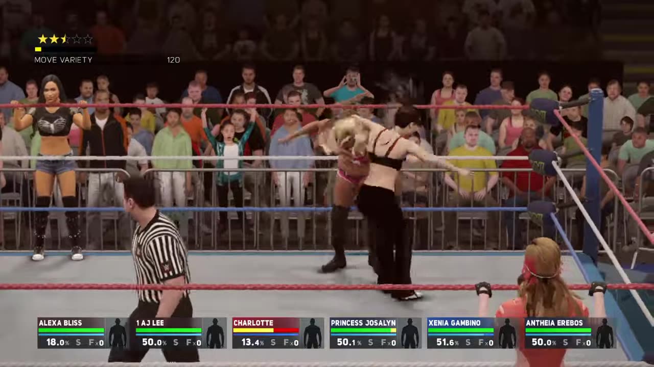 Alexa AJLee Charlotte vs Josalyn Xenia Antheia 1
