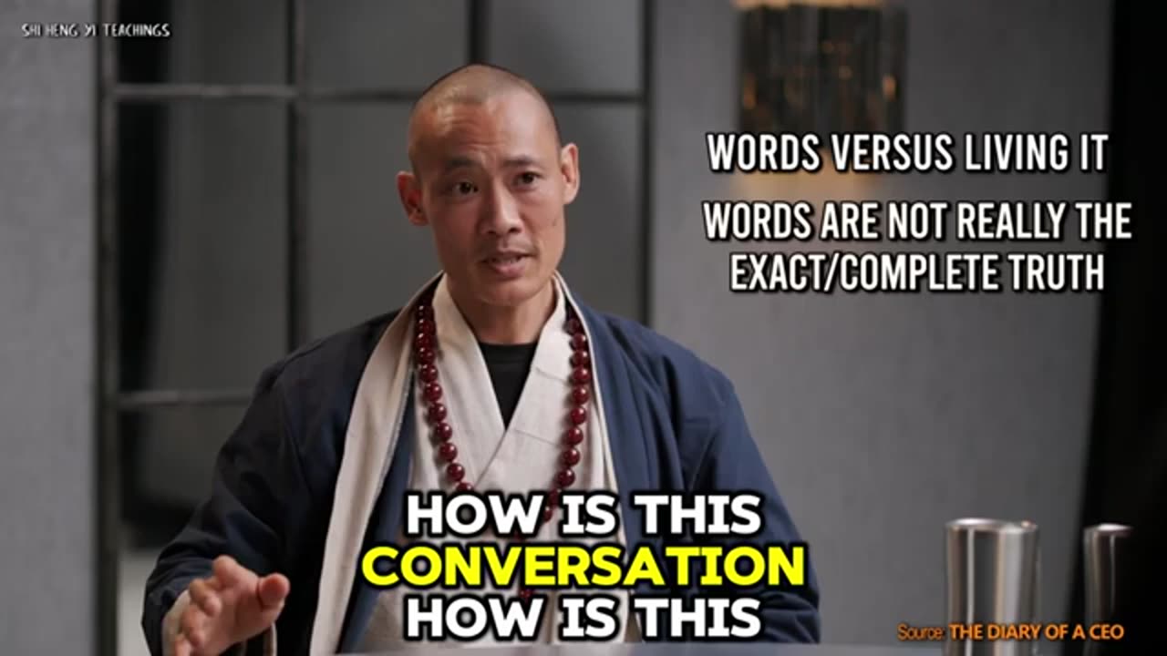 A SHAOLIN MASTER EXPLAINS THE CONCEPT OF ONENESS IN A WAY ANYONE CAN UNDERSTAND & APPLY