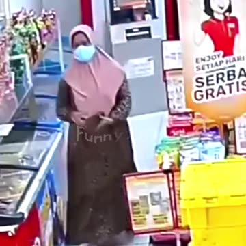 Supermarket Thief 🧐 #shorts #funny #funnyvideos #comedy
