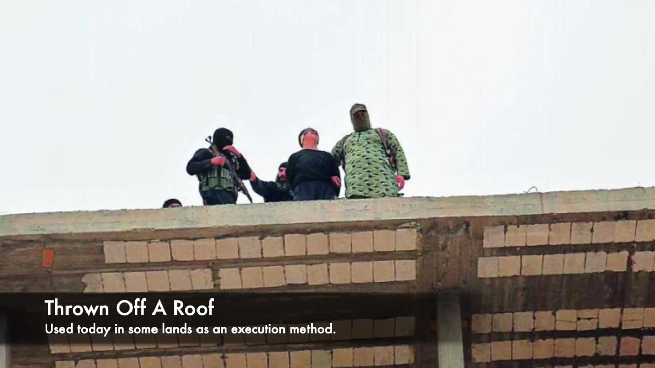 Method Of Death: Thrown Off A Roof