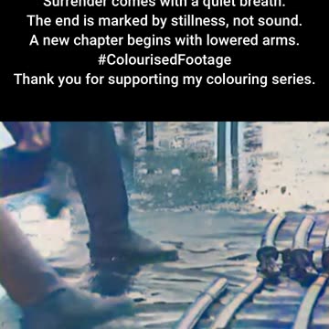 Japanese Soldier Surrender Malaya 1945 #ColourisedHistory