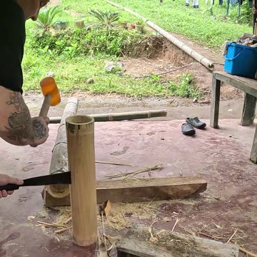 Expat in the Philippines | DIY Bamboo Projects at the Farm 🎋🎋