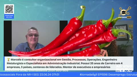 #JornadaÁgil EP1596 Desemprego Estrutural: Pressões Psicossociais Fora da NR-1 SEG 23.06.24 07h31