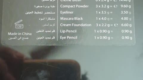 promoting a ladies make up kit.#makeup #ladies