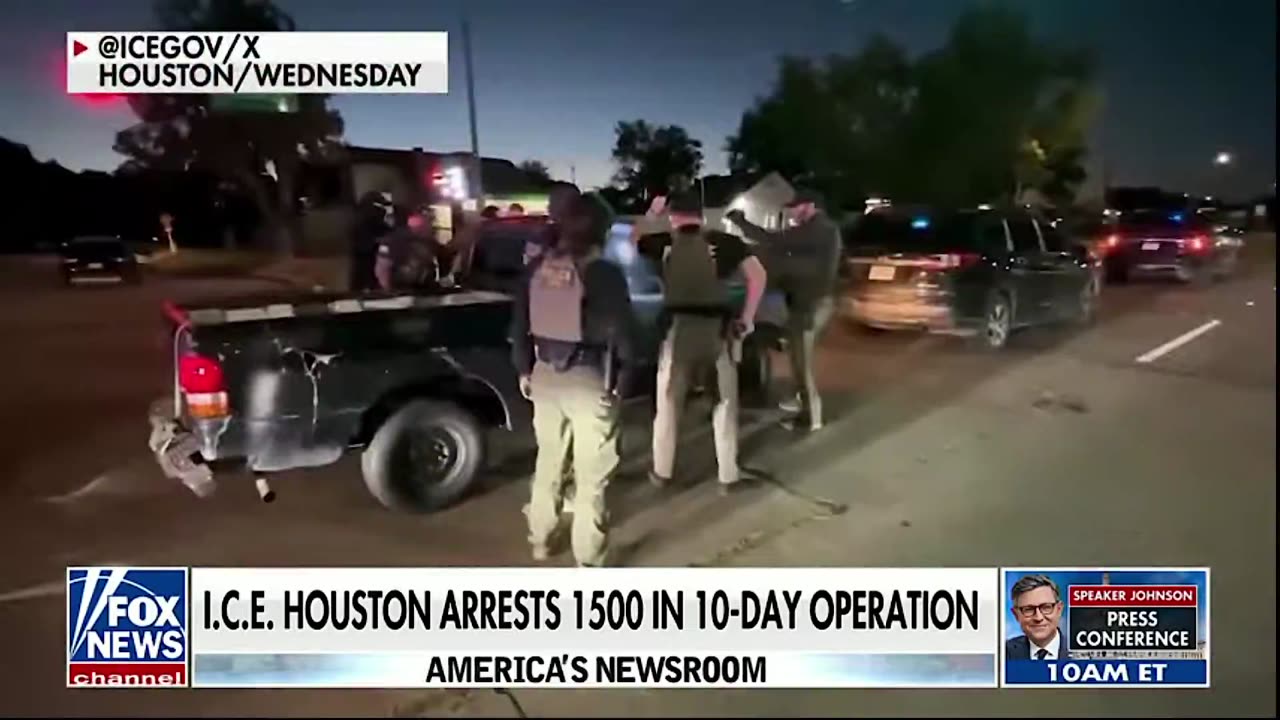 Federal Agents Rounded up 1,500 Illegal Aliens in Houston