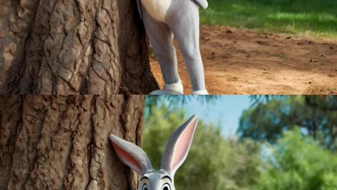 Cute Bunny with Carrot 🐰🌳 | Find the Difference Challenge