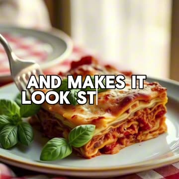 LASAGNA SLUMPING? (CROSS-HATCH TRICK!) ⭐🍝