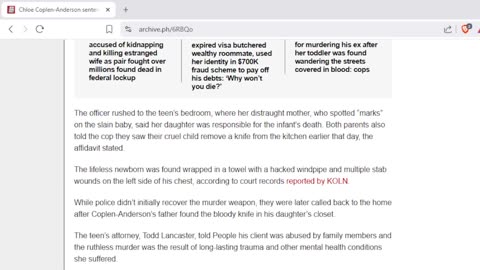 Teen Delivers Baby Then Retrieves Butcher's Item