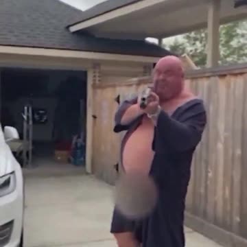 He shot his own wife…