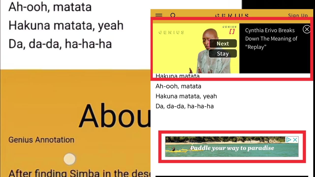 Comparison demo of HuBrowser AI AdBlock 👉