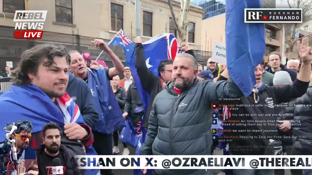 75-March for Australia_Melbourne_31/08/2025_Rebel News Coverage Breakdown
