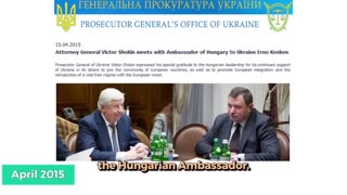 Ukrainian Prosecutor General Viktor Shokin: After the coup in 2014