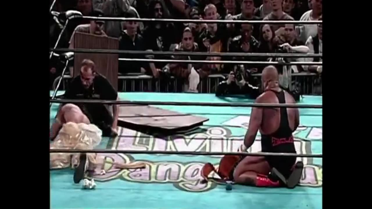4 ECW LIVING DANGOUSLY 99 TAZ VS SABU