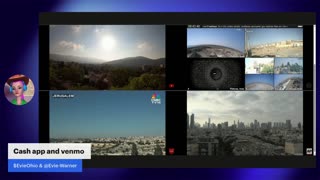 Iran and Jerusalem live feeds.