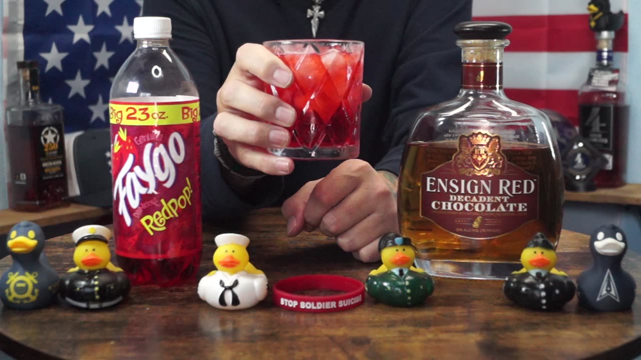 Leo Shelor - Ensign Red Chocolate Whiskey & Faygo Redpop Strawberry Soda