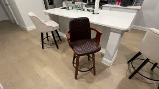 Quick Review Swivel Bar Stool from YaFiti