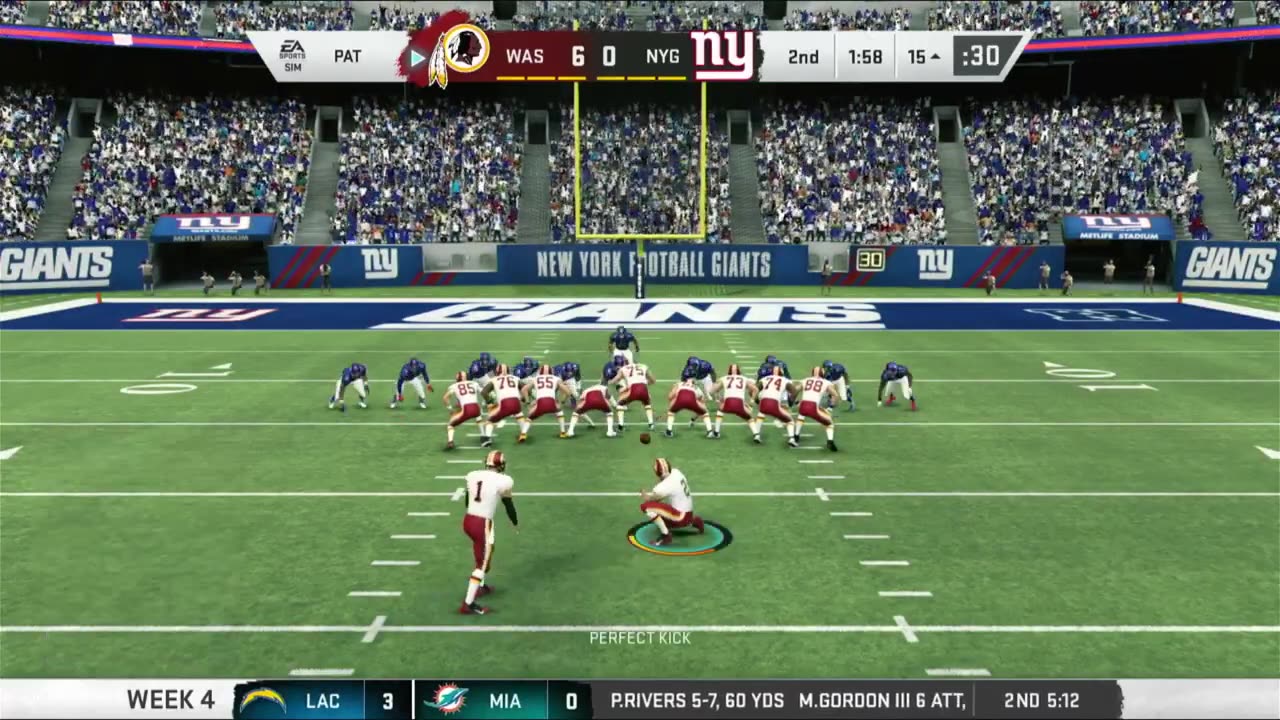 Redskins , New York giants