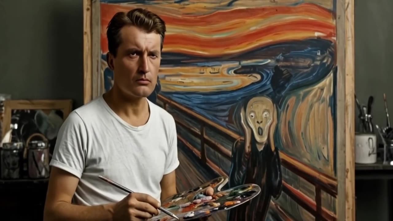 EDVARD MUNCH COLORS OF DESPAIR