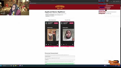 🔴📚STREAMER UNIVERSITY📚APPLICATION REVIEWS📚*1st Round*
