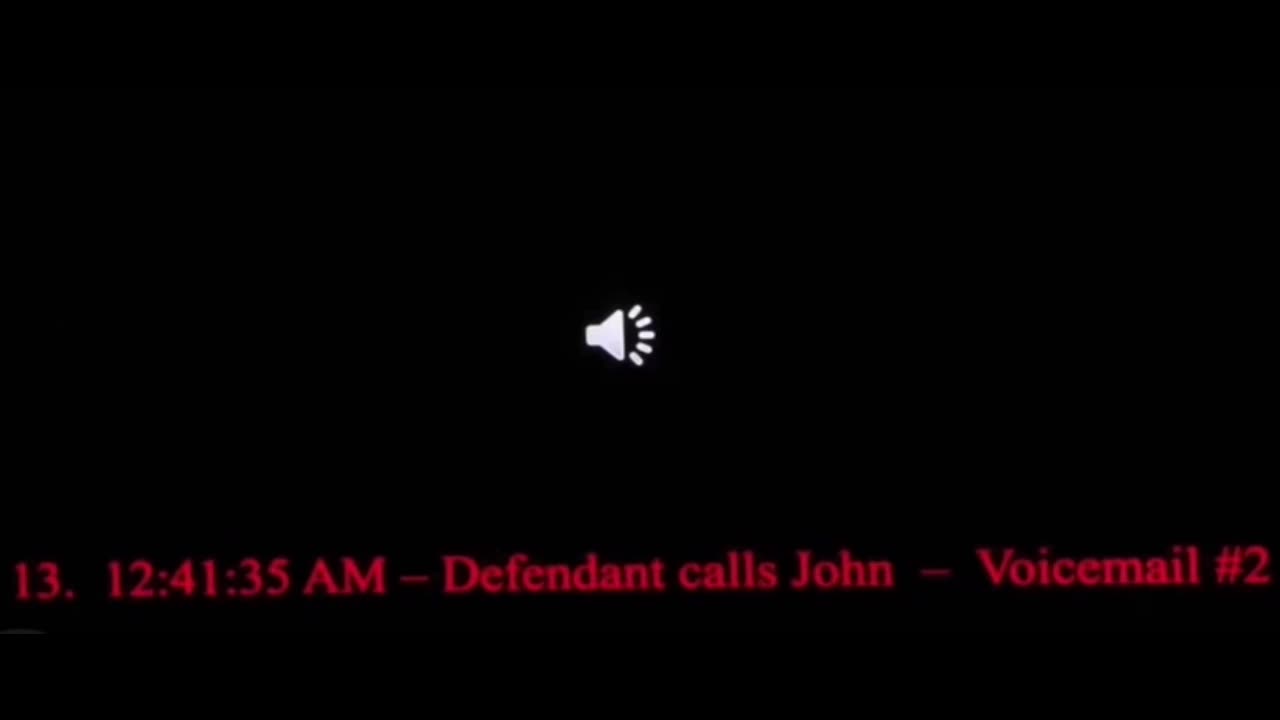Killer Karen Read: Recording Of Murderers 12:41:35am Voice Mail #2 From Retrial